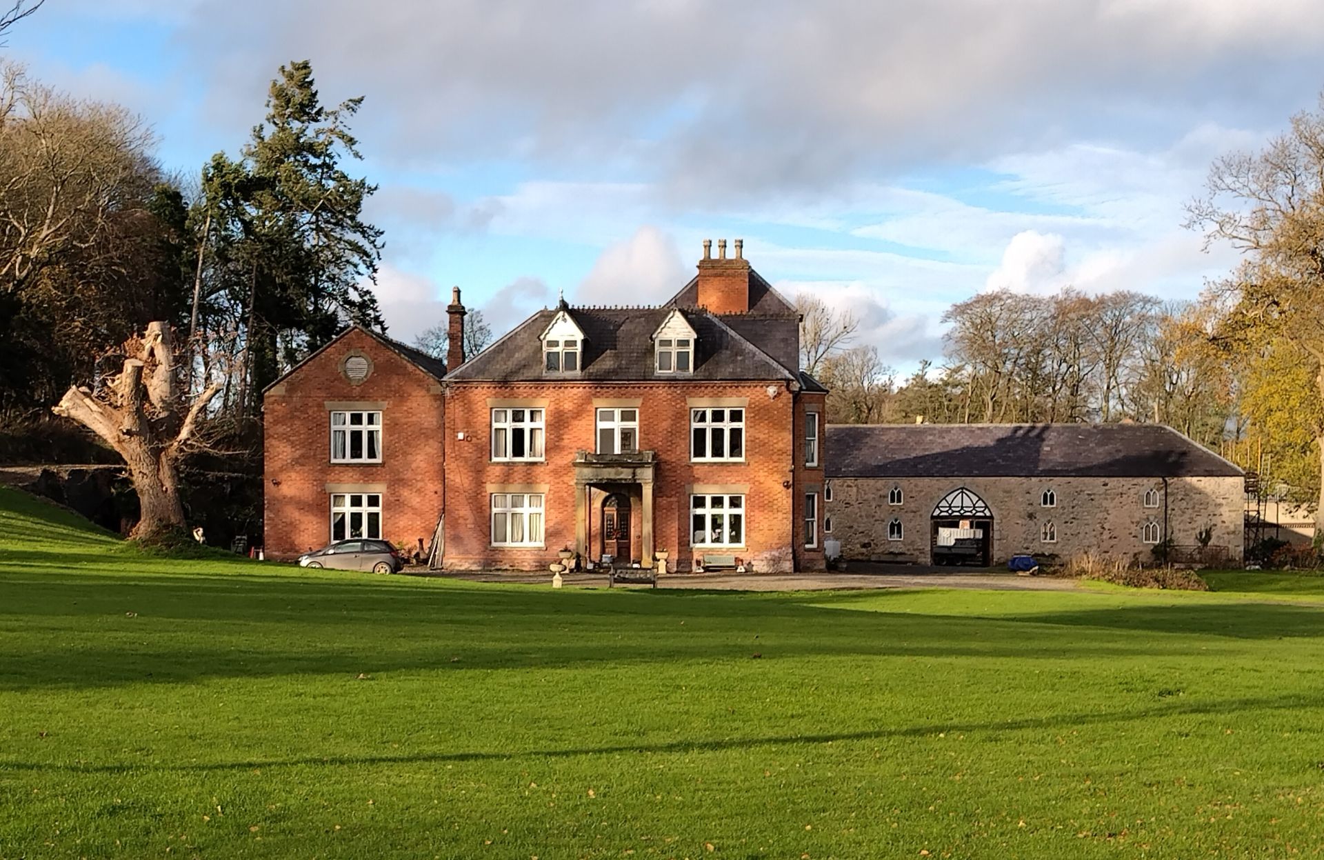 Bryngwyn Hall near Caerwys, Flintshire